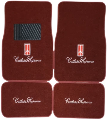 PERSONALIZED for CUTLASS SUPREME FLOOR MATS CARPETS - Image 1 of 4