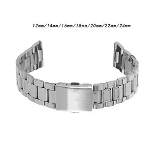 Bracelet de montre en acier inoxydable, bracelet de montre en métal de - Photo 1/49