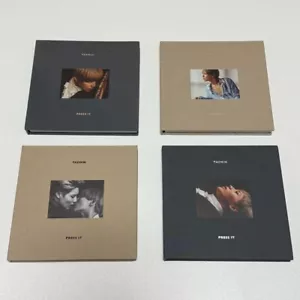 SHINee TAEMIN Solo Album PRESS IT CD+Photo Card Taemin Face 4 set - Picture 1 of 1