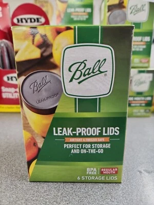 Ball Regular Mouth Leak Proof Lids Canning And Mason Jar Lids BPA Free *NEW* - Image 1 of 2