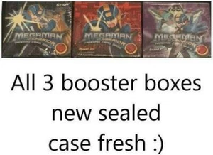 Mega Man TCG Ultimate Bundle - All Sealed Case Fresh Booster Boxes - Picture 1 of 1