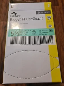 50-Pack Molnlycke Biogel PI UltraTouch Polyisoprene Surgical Gloves Size 5.5 - Picture 1 of 2