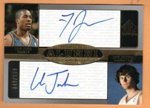2004 UD Signature Edition UO Ducks Alumni Fred Jones & Luke Jackson 49/100, NM! - Picture 1 of 2