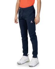 Le Coq Sportif Men's  Plain Trousers With Front Pockets In Blue