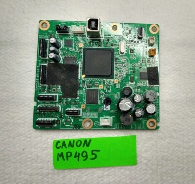 Canon MP495 QK16839-02 QM3-7820 (7336) Formatter Main Logic Board CF - Image 1 of 3