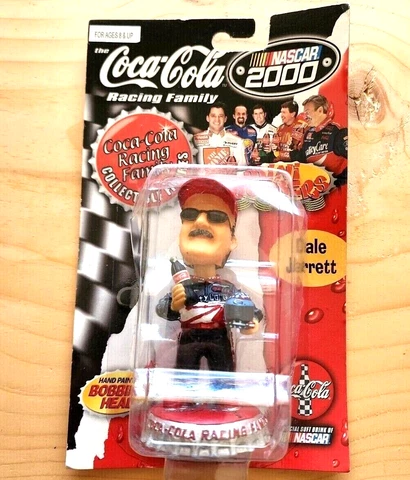 Coca-Cola Racing Family NASCAR 2000 Dale Jarrett Bobblehead Collectible Figure Cover