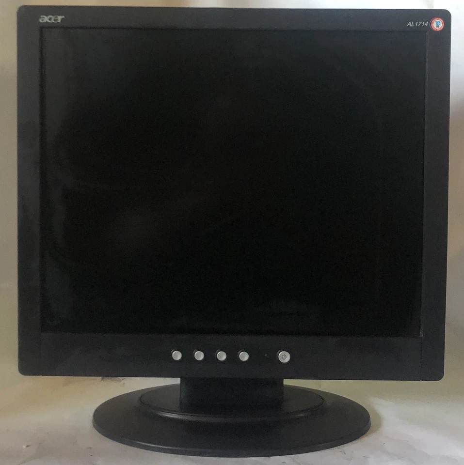 Acer AL1714 17" LCD Monitor - Image 1 of 3