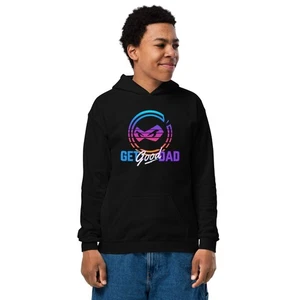 Miami Get Good Dad - Youth heavy blend hoodie - Picture 1 of 6