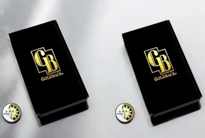LOTE 2 X CAJA OFICIAL GOLDBACK AURUM ORO 24K CON INSERTO CONTIENE TODO GOLDBACK - Imagen 1 de 5