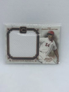 2014 Topps Museum Momentous Material Jumbo Relic Copper Aroldis Chapman 2/10 - Picture 1 of 3