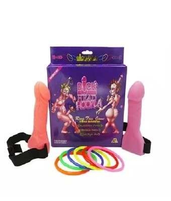 The Original Dick Head Hoopla Juego Hen Do Night Party Bride to Be Willy Toss