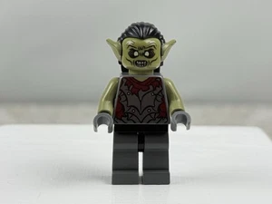 Lego Lord of the Rings Moria Orc Olive Green - lor011 9473 Used See Desc. - Picture 1 of 9