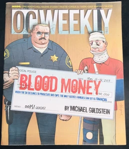 2013 OC Weekly Magazine Blood Money Doug Zerby May 10-16 Volume 18 #37 - Picture 1 of 6
