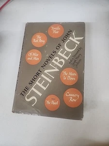 1953 The Short Novels of John Steinbeck Of Mice and Men Red Pony Tortilla Flat - Picture 1 of 6