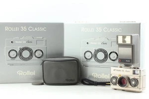 Selten nur 1120 [fast unbenutzt in Box] Rollei 35 klassische analoge Platinkamera JAPAN - Bild 1 von 21