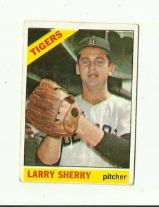 1966 TOPPS #289 Larry Sherry: Detroit Tigers: Pitcher: Baseball Card: MLB - Picture 1 of 2