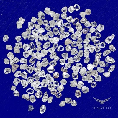Rough Raw Natural Loose Diamonds White Tiny 200+Pcs 1.00 Carat Weight - Image 1 of 4
