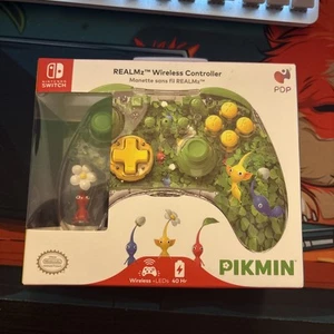 Pikmin Clover Patch PDP REALMz Wireless Controller for Nintendo Switch NEW - Picture 1 of 9