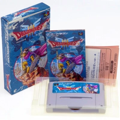 DRAGON QUEST III 3 Super Famicom SFC Japón Importación SNES ENIX NTSC-J Completo Foto 1 de 4