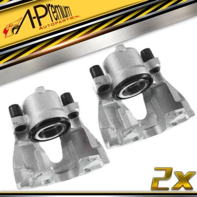 A-Premium 2Pcs Front Brake Caliper for Chevy Astra Saab 9-3 9-5 Saturn L300 LW - Image 1 of 4