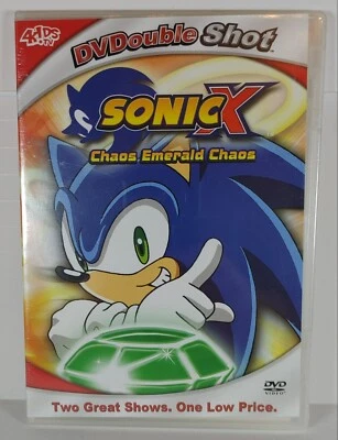 Sonic X: Chaos Emerald Chaos / Unfair Ball (DVD, 2005, Slim Case) NEW SEALED  - Image 1 of 2