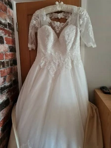 Wedding Dress size 14 - Picture 1 of 12