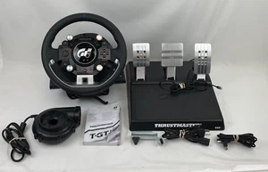 ThrustMaster T-GT II Force Feedback Racing Wheel and Pedals (For PS5, PS4, PC) - Picture 1 of 16