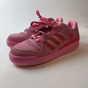 Scarpe Adidas Originals FORUM LOW CL THE GRINCH ID8895 Sneaker Bliss Rosa - Foto 1 di 9