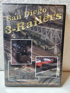 San Diego 3-Railers DVD Museum Layout 2007 Brand New Sealed - Picture 1 of 3