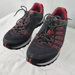 Scarpe da trekking Columbia donna taglia 9 rosso antracite Techlite OutDry impermeabili - Foto 1 di 15