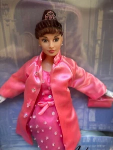 Vintage 1998 Audrey Hepburn as Holly Golightly in Breakfast At Tiffany's Barbie - Picture 1 of 11