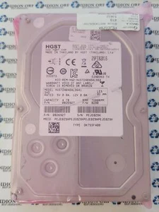HITACHI 4TB 3.5" SAS HDD 7200 RPM HUS724040ALS641, GRADE A, SKU 17276 - Photo 1/2