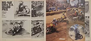1978 Bel Ray 500 US Grand Prix Motorcycle race 7pg Article - Picture 1 of 1