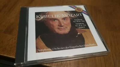 RAFAEL KUBELIK MOZART SYMPHONIES 40 & 41 CBS MASTERWORKS CD Foto 1 de 3