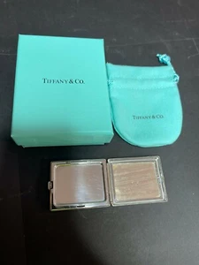 TIFFANY & CO. RARA POLVERE COMPATTA VINTAGE ARGENTO STERLING 925 1,8 oz (50g) - Foto 1 di 10