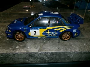 SUBARU IMPREZA WRC 1.18 SCALE DIECAST SUNSTAR RALLY CAR #7 SOLBERG - Picture 1 of 6