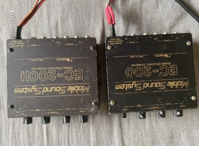 RARO NAKAMICHI EC-200 y 200H Móvil Eléctrico CROSSOVER ALTA GAMA COCHE AUDIO DRAGÓN Foto 1 de 4