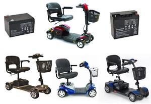 12v Mobility Scooter Batteries For Small Scooters Break Up / Car Boot Scooters - Picture 1 of 3