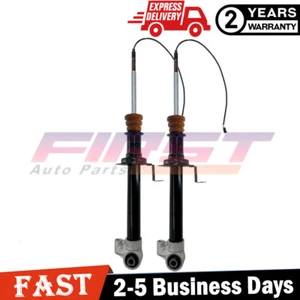 2x Rear Shock Absorbers Struts w/EDC Fit BMW E38 740i 740iL 750i 750iL 1995-2001 - Picture 1 of 7