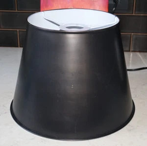 Pottery Barn Large 9"H x 12W Metal Hood Shade Metal Antique Tapered Bronze - Picture 1 of 9