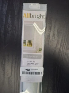 100% Blackout Cordless Roller Window Shades, Window Blinds, Ivory White - Picture 1 of 1