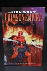 Star Wars Crimson Empire (1998) TPB primera impresión firmada por Dave Dorman sin certificado de autenticidad casi nuevo - Imagen 1 de 4