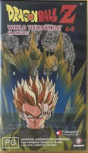 Dragonball Z World Tournament Blackout PG VHS PAL Yellow Case - Picture 1 of 1