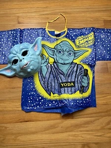 Ben Cooper YODA The Empire Strikes Back Halloween Mask Costume Large (12-14) - Picture 1 of 11