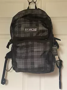 Jansport SuperMax LAPTOP Tablet Backpack - XL 2200 cu 35.6L - PLAID NWT!! - Picture 1 of 4