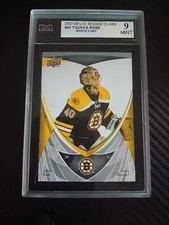 2007-08 Upper Deck Rookie class #42 Tuukka Rask NHL Hockey Card