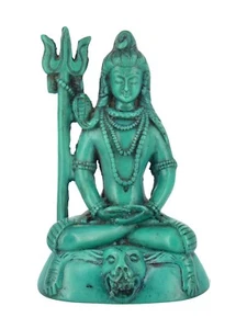 6" Shiva Statue with Tiger base - Picture 1 of 1