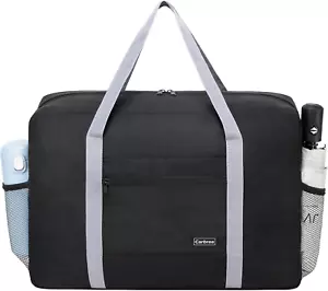 Personal Item Bag for Airlines - Foldable Travel Bag 18X14X8 Small Duffle - Picture 1 of 12