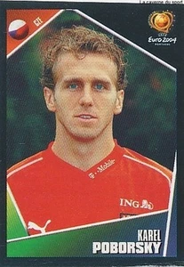 283 KAREL POBORSKY # REP.CZECH STICKER VIGNETTE PANINI EURO 2004 - Picture 1 of 1