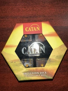 Fanroll Catan Inclusion Dice Set 5 Collectible Dice - Picture 1 of 3